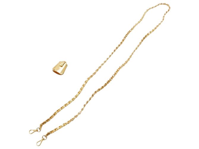 Prada Mini Metallic Vitello Handtasche mit oberem Griff, Gold Golden - Ansicht 14