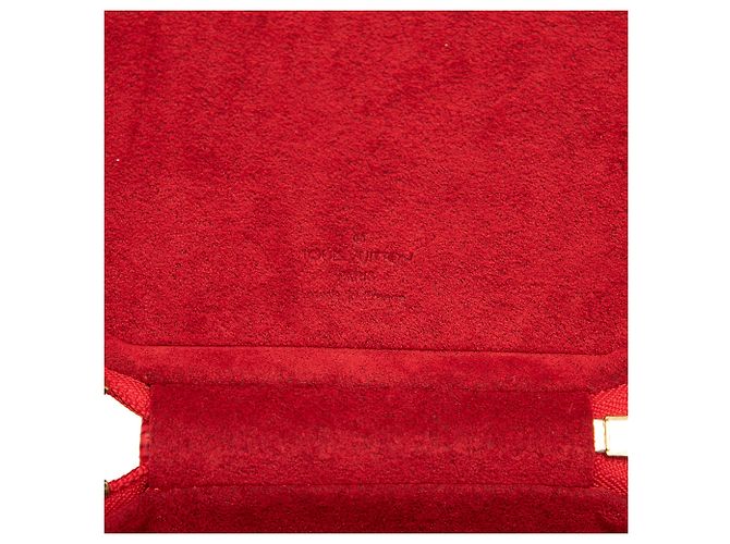 Louis Vuitton Red Epi Cannes Rosso - vista 5
