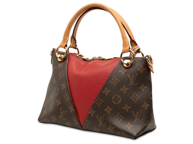 Louis Vuitton Brown Monogram V Tote BB Marrone - vista 2