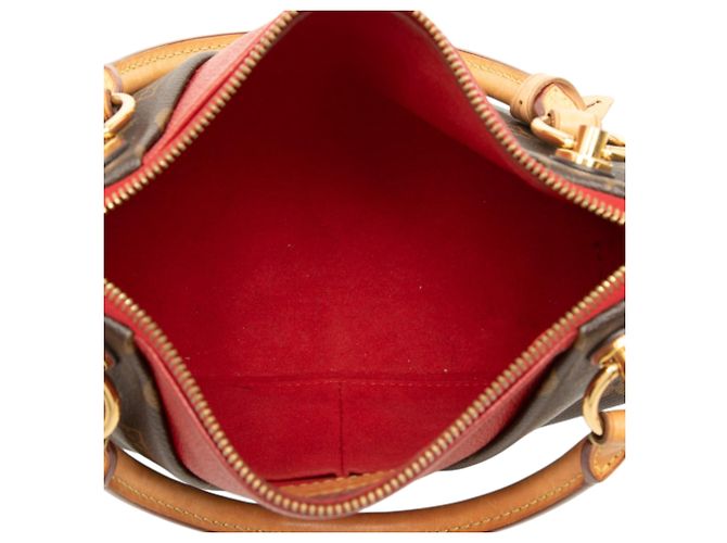 Louis Vuitton Brown Monogram V Tote BB Marrone - vista 4