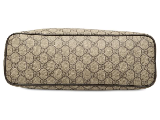Borsa Tote Convertibile Gucci Beige Small GG Supreme - vista 3
