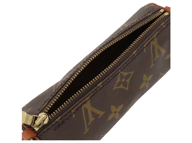 Louis Vuitton Pochette Papillon Monogram Marrone - vista 3
