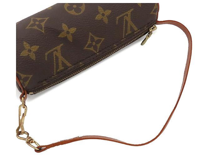 Louis Vuitton Pochette Papillon Monogram Marrone - vista 7