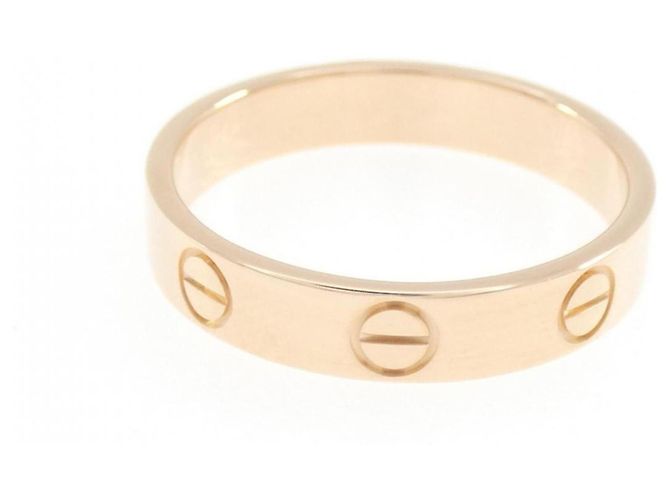 Anello Cartier Mini Love in oro rosa D'oro - vista 2