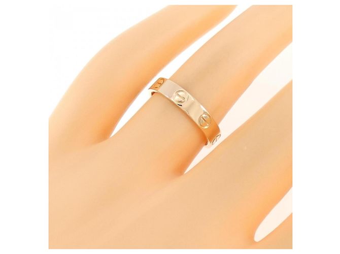 Anello Cartier Mini Love in oro rosa D'oro - vista 4