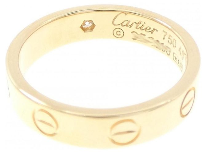 Cartier Mini Love 1P Ring Golden - Ansicht 3