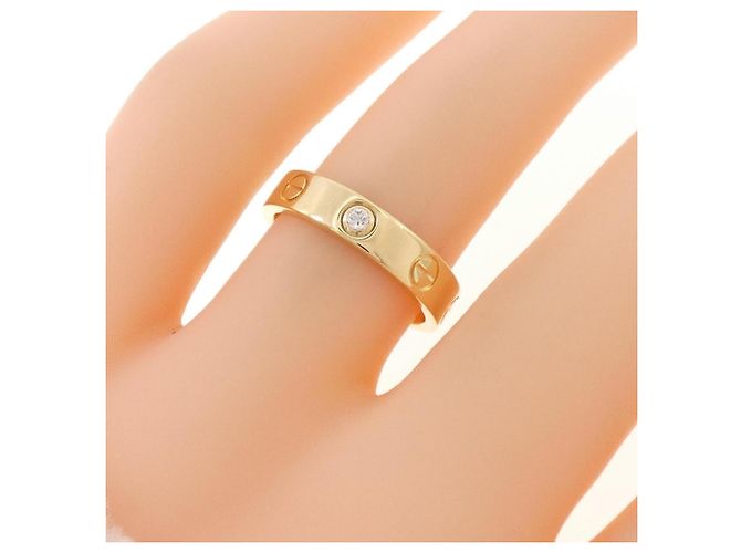 Cartier Mini Love 1P Ring Golden - Ansicht 5