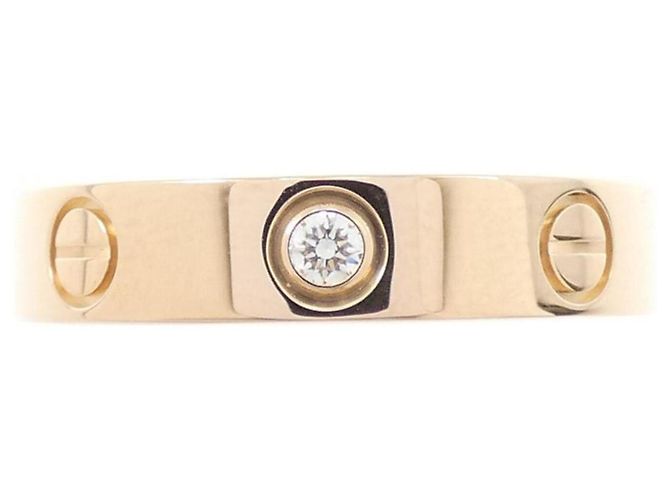 Anello Cartier Mini Love 1P Band Ring D'oro - vista 2