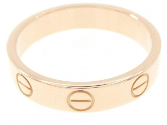 Anello Mini Love Cartier in oro rosa D'oro - vista 2