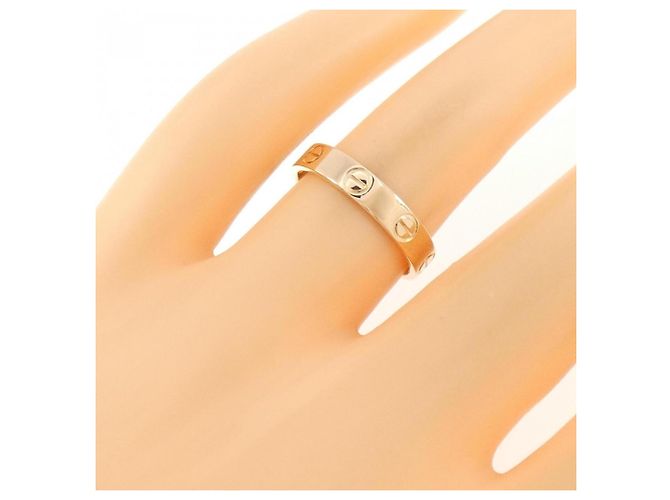 Cartier Mini Love Band Ring Golden - Ansicht 4
