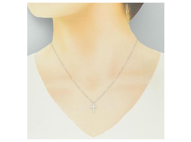 Collana Croce Cartier D'oro - vista 6