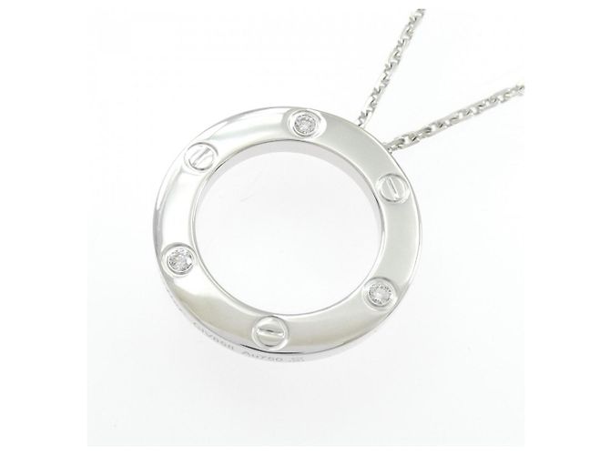 Collana Cartier Love Mezzo Diamante D'oro - vista 3