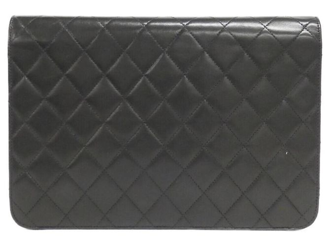 Borsa a tracolla Chanel 03570 in pelle nera Nero - vista 2
