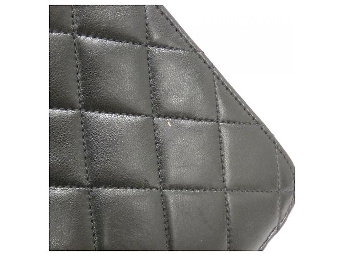 Borsa a tracolla Chanel 03570 in pelle nera Nero - vista 3