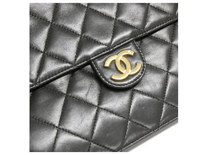 Borsa a tracolla Chanel 03570 in pelle nera Nero - vista 5