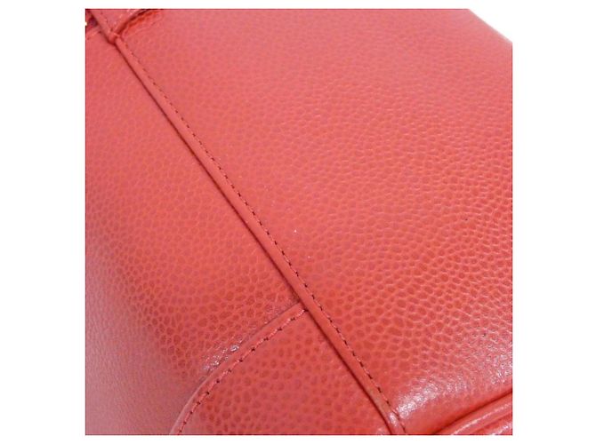 Borsa Chanel 1998 in vitello grana rossa Rosso - vista 4