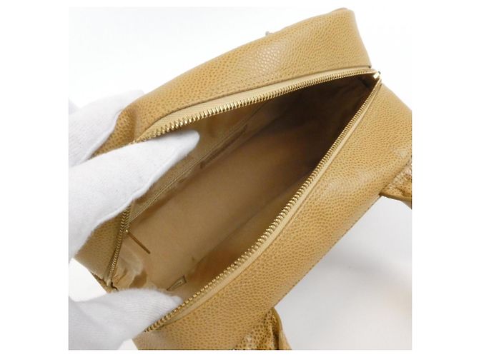 Timeless Borsa Boston Chanel 20996 Beige Sabbia - vista 9