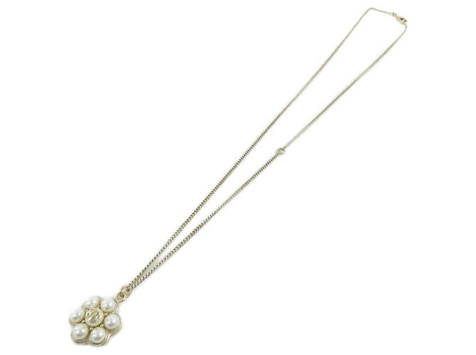 Collana Chanel 85749 Oro e Bianco D'oro - vista 2
