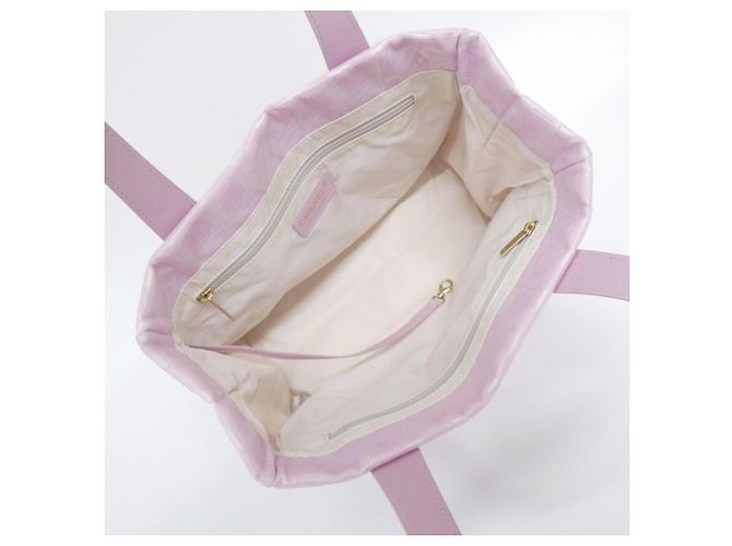 Borsa Chanel Travel Line 20457 Rosa - vista 7
