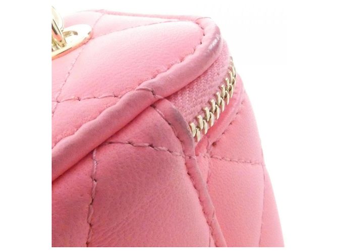 Borsa a tracolla Chanel Timeless Classic Line AP1340 Rosa - vista 4