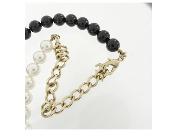Collana Chanel Bianca e Nera Nero Bianco - vista 4