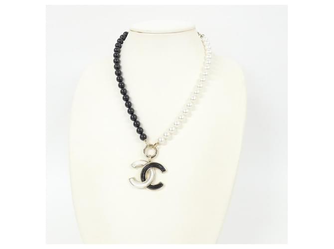 Collana Chanel Bianca e Nera Nero Bianco - vista 5
