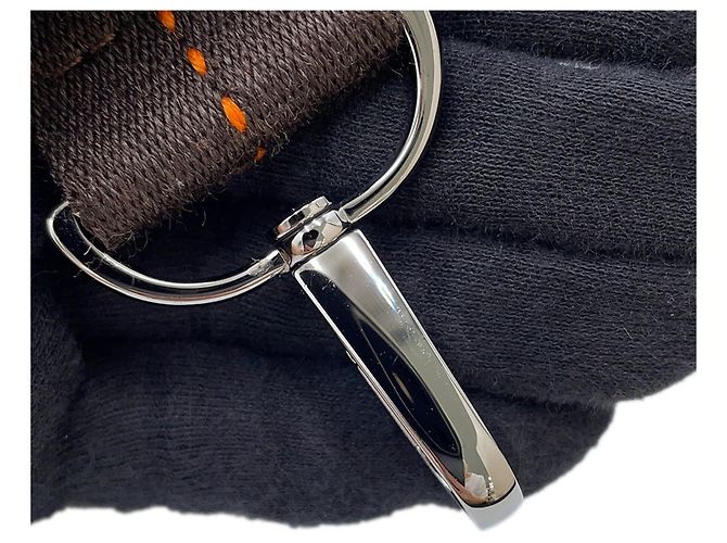 Hermès Borsa Tote Hermes Caravan Horizontal MM Arancione Cioccolato - vista 15