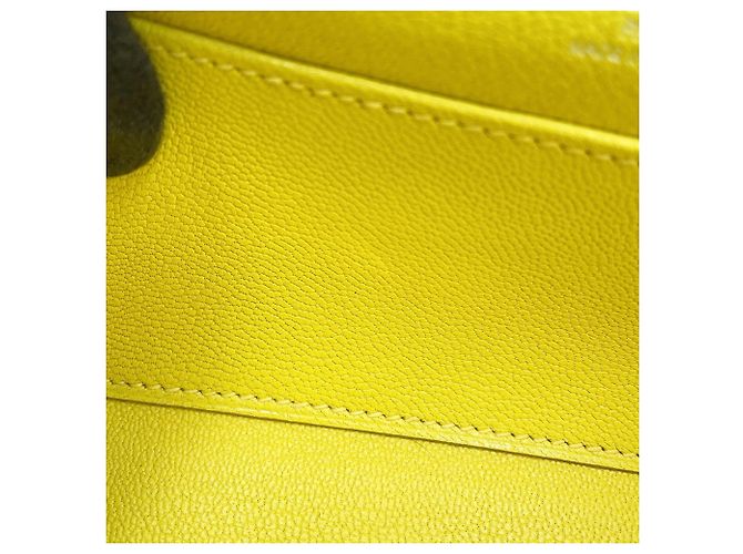 Hermès Borsa a tracolla Hermes Click H 21 Lime Evercolor D'oro - vista 10