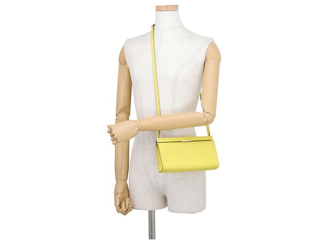 Hermès Borsa a tracolla Hermes Click H 21 Lime Evercolor D'oro - vista 4