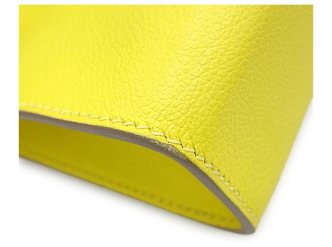 Hermès Borsa a tracolla Hermes Click H 21 Lime Evercolor D'oro - vista 6
