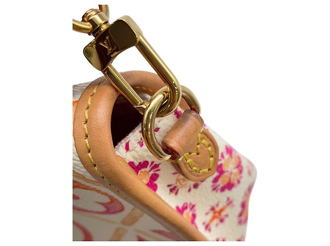 Borsa a mano Louis Vuitton Monogram Tile By the Pool Nano Diane Bianco Monogramma - vista 12