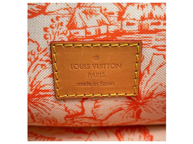 Borsa a mano Louis Vuitton Monogram Tile By the Pool Nano Diane Bianco Monogramma - vista 17