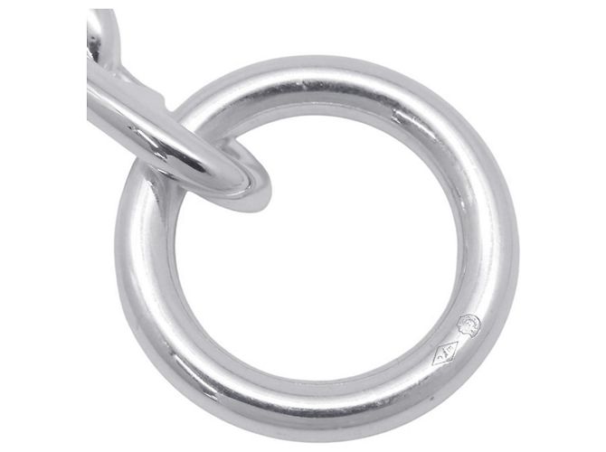 Hermès Bracciale con Charms Hermes Chaine d'Ancre MM Silver Argento - vista 10