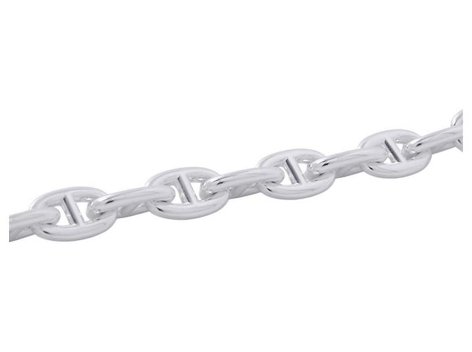 Hermès Bracciale con Charms Hermes Chaine d'Ancre MM Silver Argento - vista 2