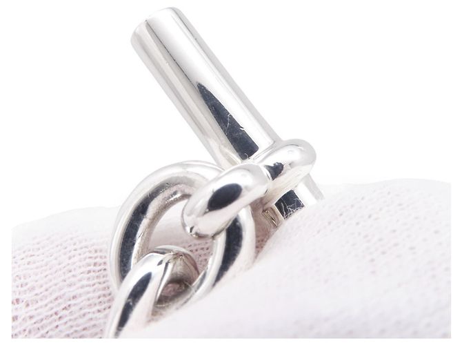 Hermès Bracciale con Charms Hermes Chaine d'Ancre MM Silver Argento - vista 6