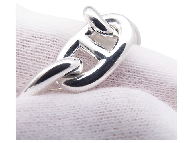 Hermès Bracciale con Charms Hermes Chaine d'Ancre MM Silver Argento - vista 7