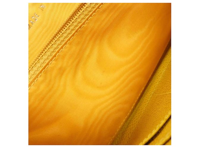 Cartera larga Chanel Timeless CC Line Amarillo - vista 6