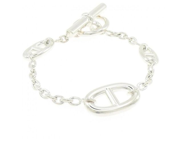 Hermès Bracelete Multi Farandole Hermes Prata - vista 2