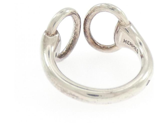 Ring Hermès Anillo Banda Hermes Nausicaä Plata - vista 3