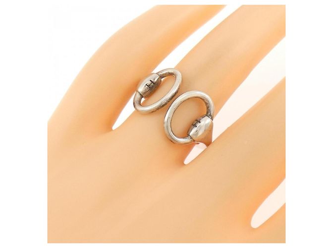 Ring Hermès Anillo Banda Hermes Nausicaä Plata - vista 5