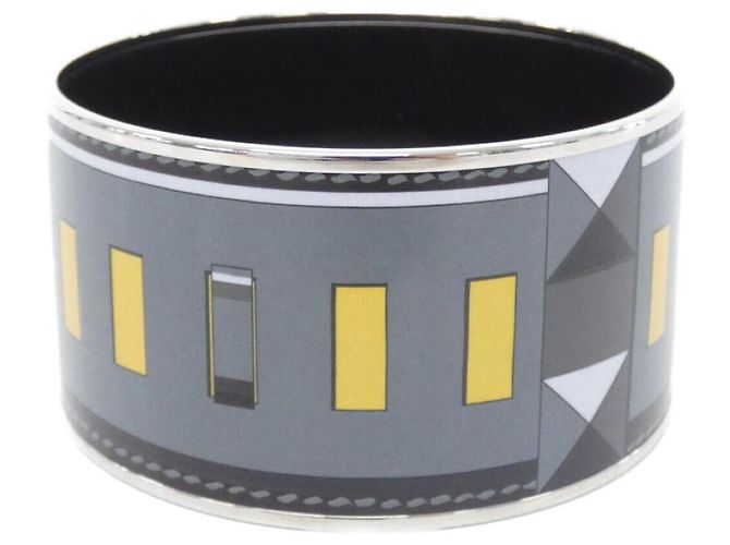Hermès Bracciale rigido Hermes Black Palladium Nero - vista 2