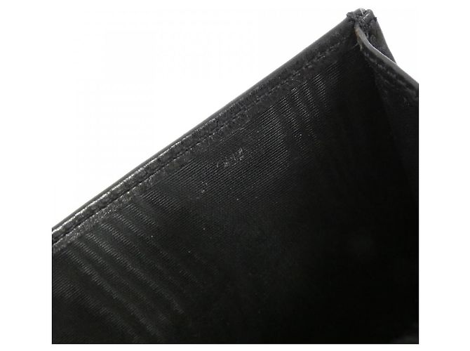 Monedero Chanel de satén negro - vista 8