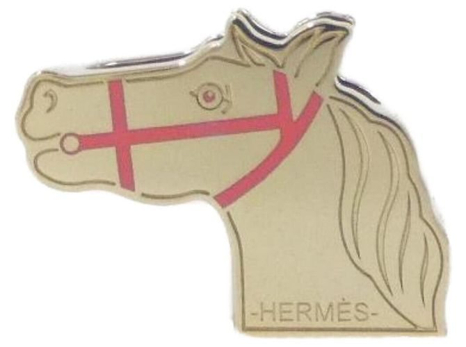 Ring Hermès Anillo para pañuelo Hermes Quadrige Rosa - vista 2