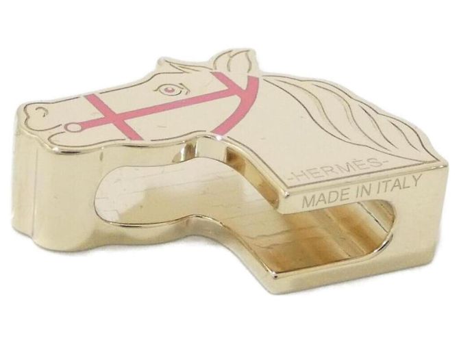 Ring Hermès Anillo para pañuelo Hermes Quadrige Rosa - vista 3