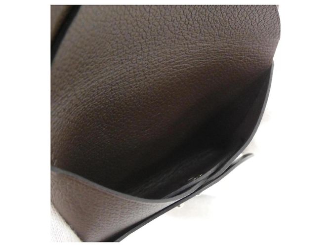 Hermès Hermes Calvi Duo Coin Case Castaño - vista 4