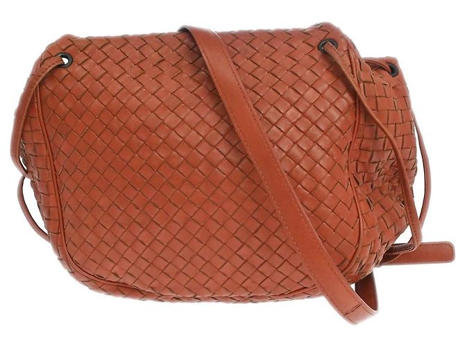 Bottega Veneta Intrecciato Shoulder Leather Rot - Ansicht 2