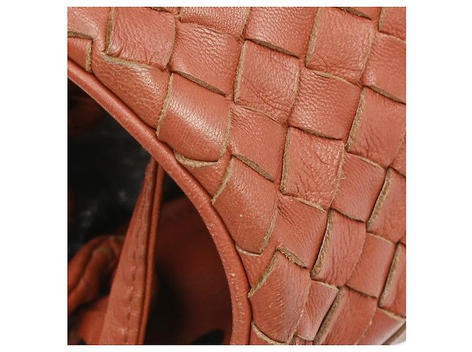 Bottega Veneta Intrecciato Shoulder Leather Rot - Ansicht 7