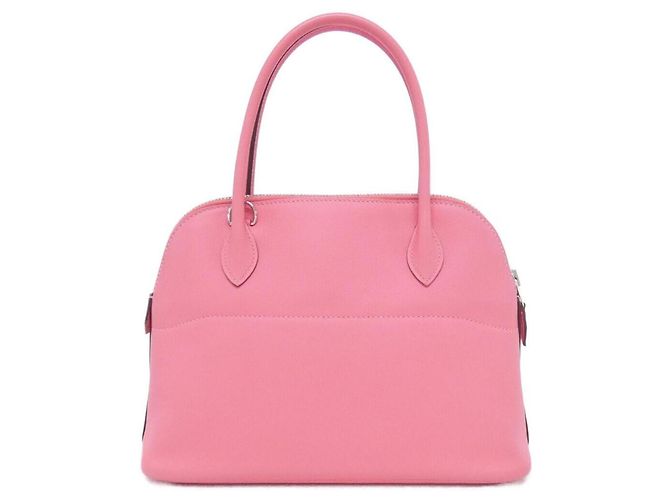 Hermès Borsa a mano Hermes Bolide 27cm Rosa - vista 2