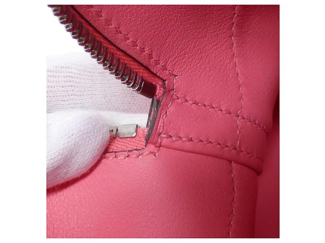 Hermès Borsa a mano Hermes Bolide 27cm Rosa - vista 7