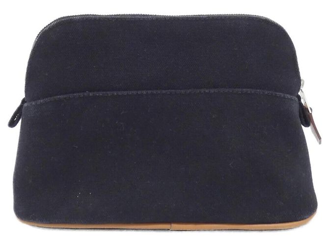 Hermès Bolide Mini Handbag Pouch Schwarz - Ansicht 2
